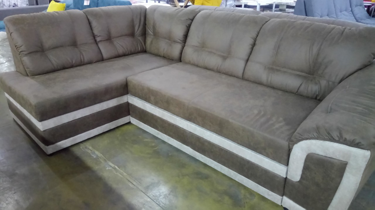 Диван кутовий Барон Віко коричневий