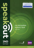 SpeakOut 2nd Edition Pre-Intermediate Student's Book + DVD (учебник с DVD диском)