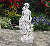 Садова статуя Богиня полювання Артеміда 84x34x27 см Гранд Презент ССП12041 Крем