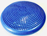 Балансировочный диск (подушка балансировочная массажная) синий