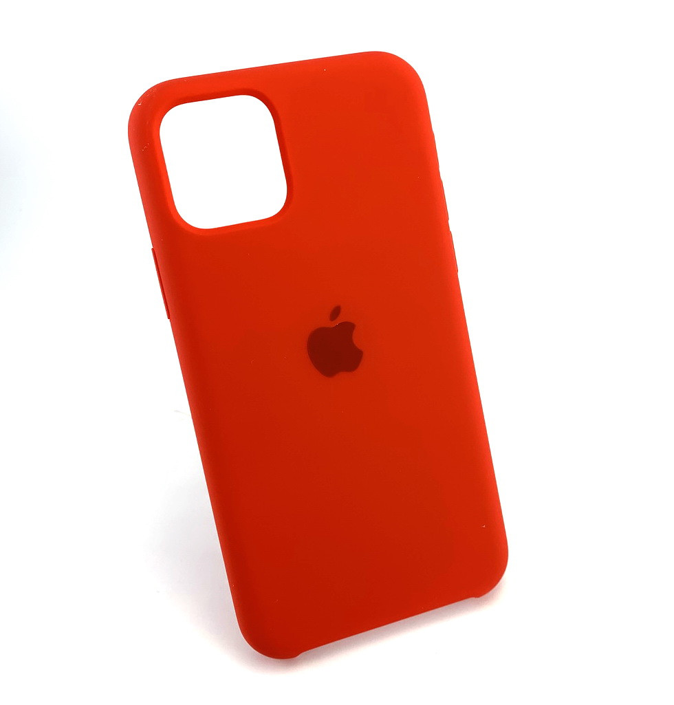 Чохол на iPhone 11 Pro накладка оригінальний протиударний Original Soft Touch червоний