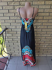 Сарафан довгий, у підлогу ONE SHE, тканина олія, фото 3