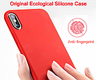 Чохол Silicone Case Full cover для iPhone X, Xs червоний (айфон ікс, ікс), фото 6