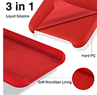 Чохол Silicone Case для iPhone 7plus/8plus Red (червоний), фото 6