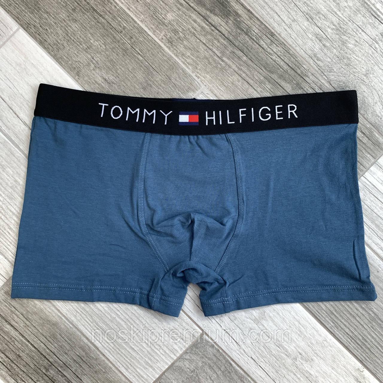 Труси чоловічі боксери пластмаси Tommy Hilfiger, розмір L (48-50), джинсові, 03670