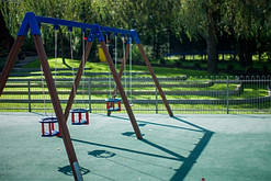 Гойдалка "Рубік 4". Преміум Клас. Розмір 7190х1890х2350 мм. Колір на вибір