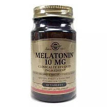 Мелатонін Solgar Melatonin 10 mg 60 таб, фото 2