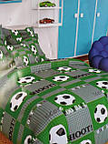 Дитячий набір постільної білизни з малюнком Футбол, фото 2
