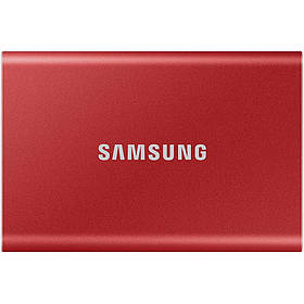 SSD накопичувач Samsung T7 1 TB Red (MU-PC1T0R/WW) New Original