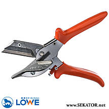 Ножиці Lowe 3804 для косого різання з трапецієподібним лезом (Німеччина), фото 4