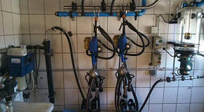 Комплектуючі до доїльних залах , молокопроводам б.у