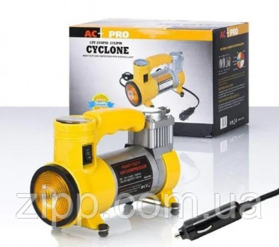 Компресор AC+PRO.12VOLT (YELLOW LARGE SINGLE BAR GAS PUMP)