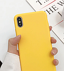 Чохол Silicone Case для iPhone X, Xs жовтий (айфон ікс, оксид), фото 3