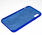 Чохол Silicone Case для iPhone X, Xs синій (айфон ікс, оксид), фото 4