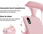 Чохол Silicone Case для iPhone X, Xs рожевий (айфон ікс, ікс), фото 3