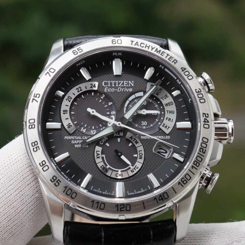Годинник Citizen AT4000-02E Eco-Drive Perpetual Chronograph Sapphire