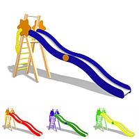 Детска Горка Комета. Дитячі ігрова Гірка. Колір по бажанню.