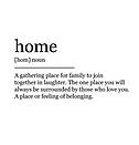 Наклейка на стіну Home a gathering place for family to join together in laughter, фото 3