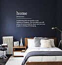 Наклейка на стіну Home a gathering place for family to join together in laughter, фото 7