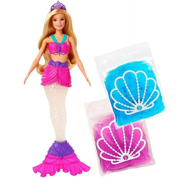Лялька Барбі Дримтопия слайм русалонька Неймовірні кольори Barbie Dreamtopia Slime Mermaid