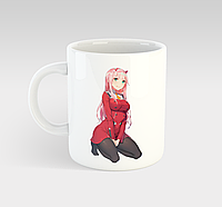 Кружка Anime 002 Zero Two Чашка Аниме 002 Зеро Ту