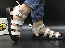 Жіночі сандалії Dr. Martens Blaire Hydro Leather Gladiator Sandals White 25768100, фото 6