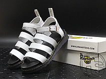 Жіночі сандалії Dr. Martens Blaire Hydro Leather Gladiator Sandals White 25768100, фото 5