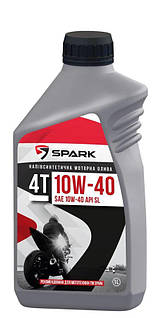 Напівсинтетична моторна олива SPARK 4T 10W-40 API SL