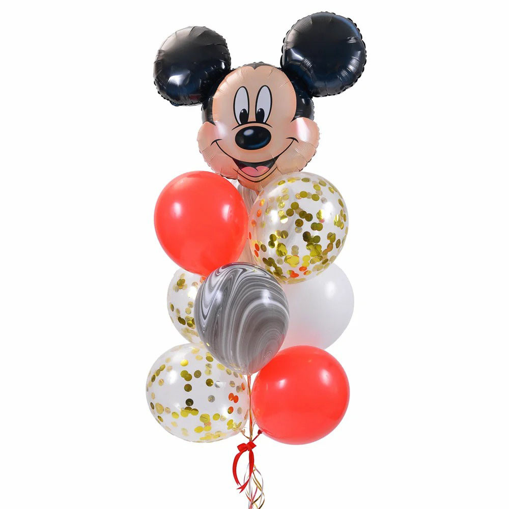 Оригінальні кульки на день народження з Міккі Маусом