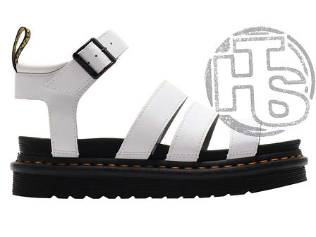 Жіночі сандалії Dr. Martens Blaire Hydro Leather Gladiator Sandals White 25768100, фото 1