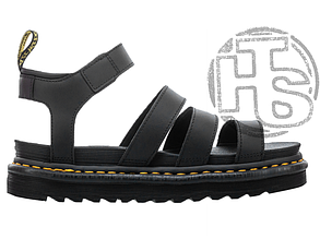 Жіночі сандалії Dr. Martens Blaire Hydro Leather Gladiator Sandals Black 24235001