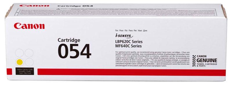Картридж Canon 054 yellow для LBP621Cw/ LBP623Cdw MF641Cw/ MF643Cdw/ MF645Cx (3021C002)
