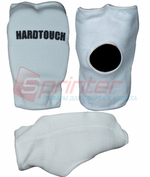 Накладки-рукавички для карате"HARD TOUCH" р.L білий., фото 1