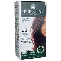 Herbatint, Перманентная краска-гель для волос, 4M , махагоновый каштан