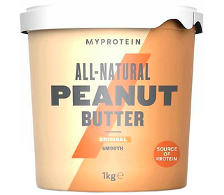 Арахісова паста кранч MyProtein Peanut Butter 1 кг (смузі)