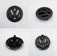 Эмблема решетки радиатора VW Volkswagen Passat B6, Jetta 2006-2011 1K5853600 чёрная матовая