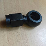 Косинець поворотний з гайкою, штуцер, фото 2