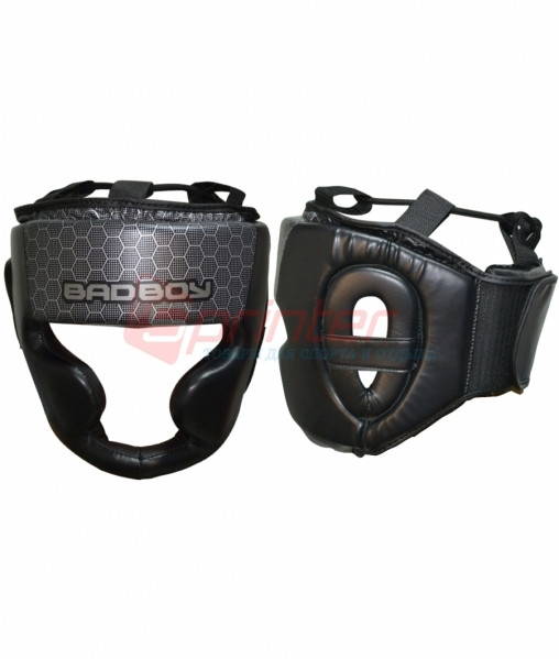 Шолом боксерський закритий "BAD BOY"Flex L чорний, фото 1