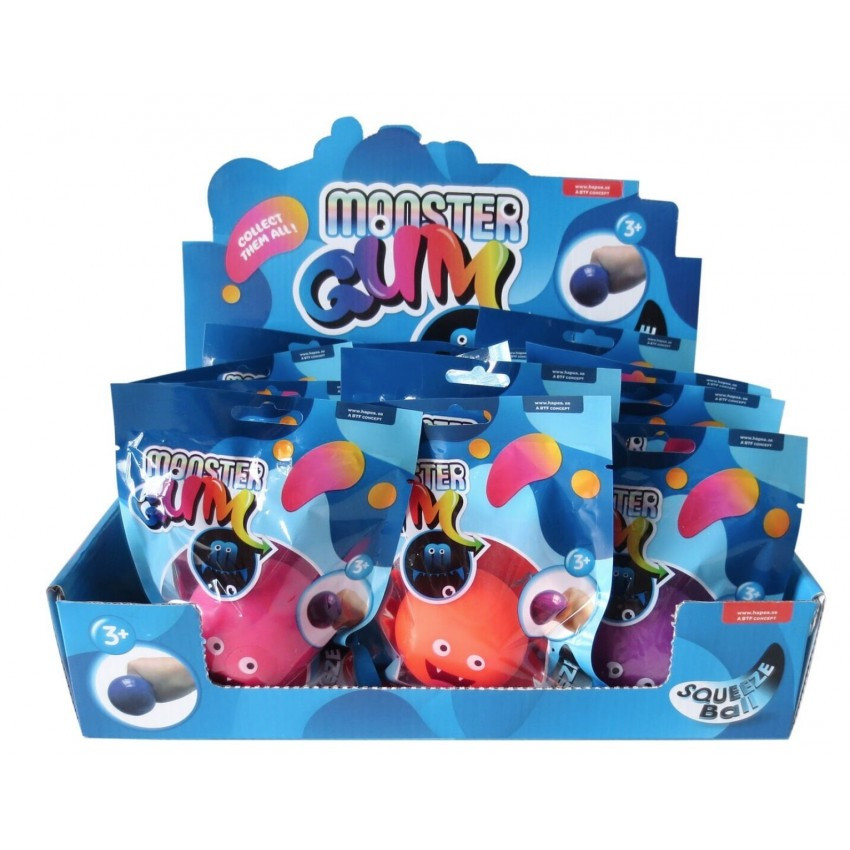Іграшка-антистрес Squeeze Ball 6 см MonsterGum 428240 в асортименті