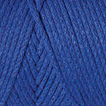 Нитки пряжа для вязания трикотажная MACRAME COTTON Макраме Коттон № 786 - яркий синий