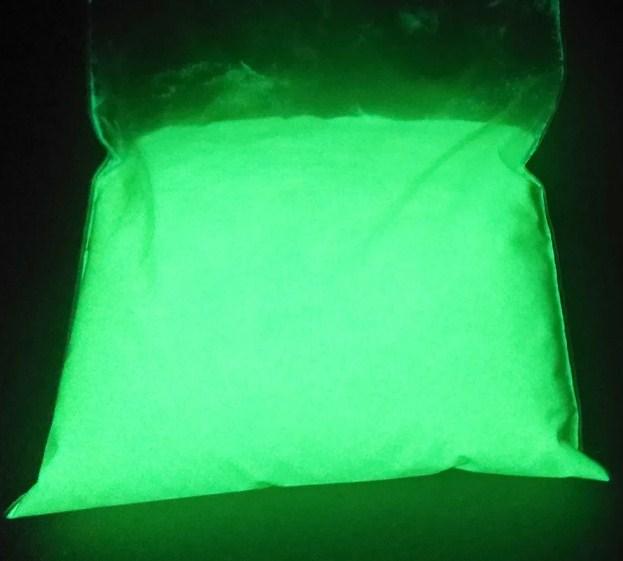 ЗЕЛЕНИЙ у темряві та ФІОЛЕТОВИЙ на світлі Люмінофор ЗВІТЯВИЙ порошок люмінесцент ТМ Просто та легко 20 г, фото 1