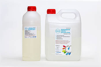 Ювелірна епоксидна смола з затверджувачем для 3Д біжутерії ТМ Просто та Легко 3 кг Оригінал hotdeal