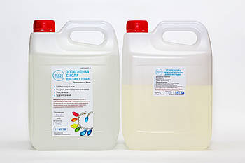 Смола епоксидна ювелірна для 3Д біжутерії з затверджувачем ТМ Просто та легко 5 кг Оригінал hotdeal