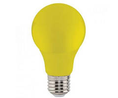 Лампа cвітлодіодна SPECTRA 3W E27 A60 жовта (Horoz Electric)