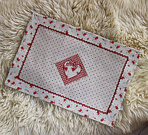 Серветка червона - Серце Гранд Презент 204203