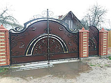 Ворота ковані Тереза, фото 3