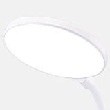 Світлодіодна лампа настільна YAGE T109 White з підставкою для канцелярського приладдя офісу LED 1200 маг, фото 2
