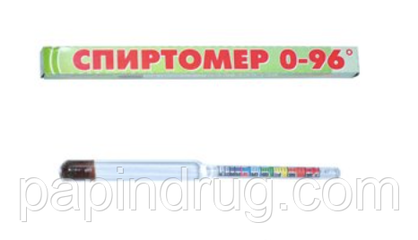 Спиртометр побутовий 0-96%