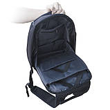 Спортивний рюкзак Eceen ECE-681T Black USB портом сонячною панеллю м'який дихаючий на блискавці багато, фото 5