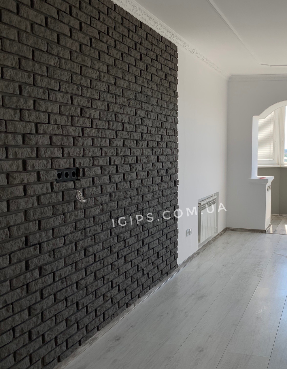 Стінова панель 3D "Гіпсова Цеглинка", фото 1